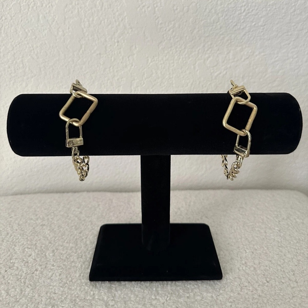 Upcycled Louis Vuitton Speedy Hardware Chain Bracelet
